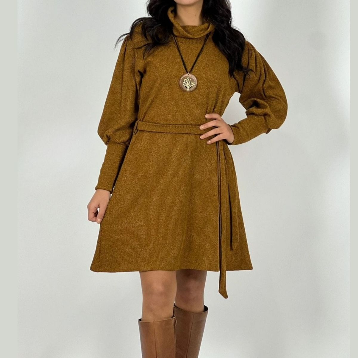 ARRAKASTA - Vestido de lanilla ML