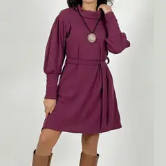 ARRAKASTA - Vestido de lanilla ML