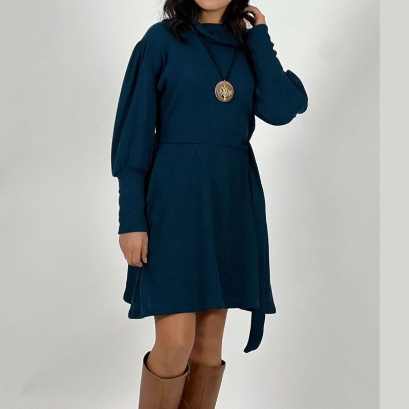 ARRAKASTA - Vestido de lanilla ML