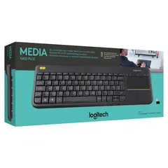LOGITECH - 920-007123 TECLADO INALAM TOUCH PAD K400 NEG