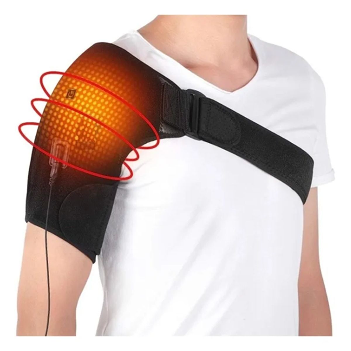 GENERICO - Hombrera Ortopédica Soporte Hombro Terapetico Con Calentador