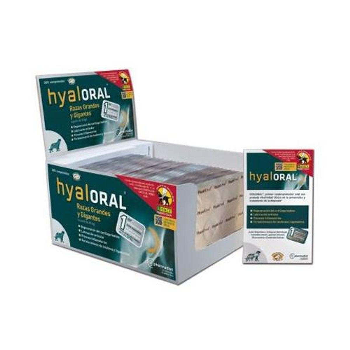 PHARMADIET - Hyaloral Razas Grandes y Gigantes 360 Comprimidos