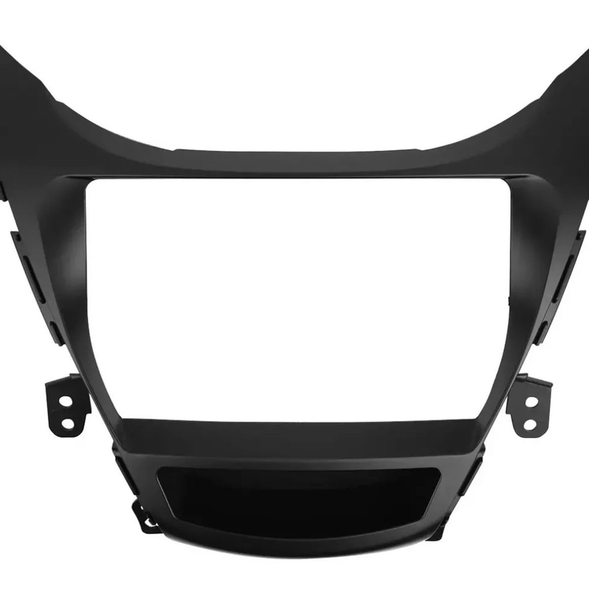 GENERICO - Bisel Adaptador Radio 9pul Hyundai Elantra 2014-2016 Karvas