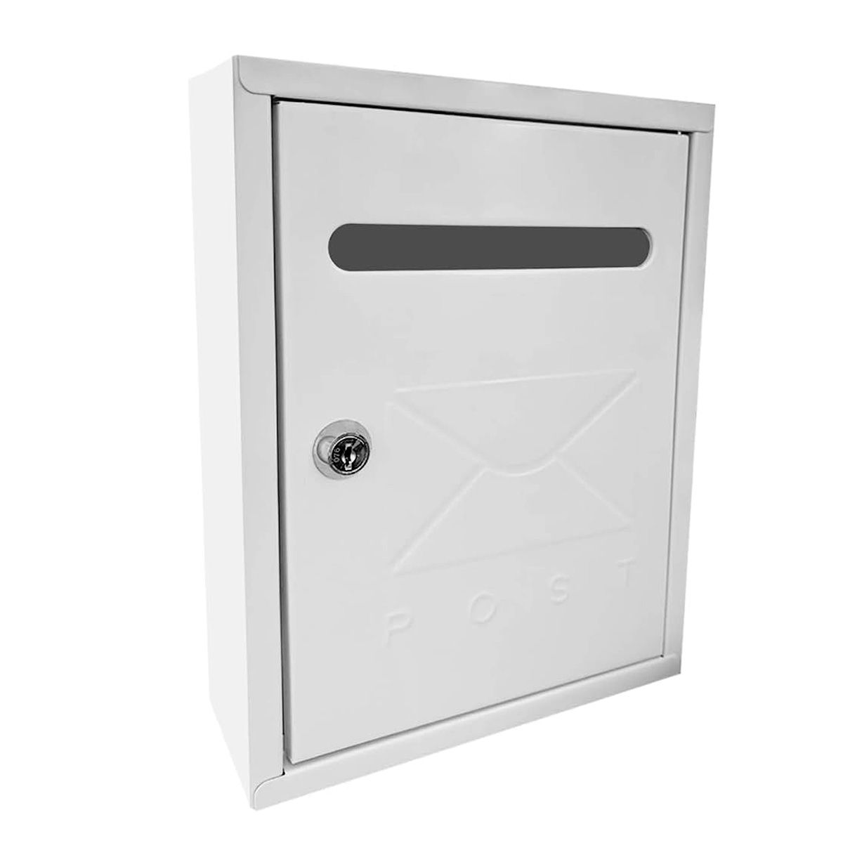 GENERICO - Buzon Cartas Metálico Llaves Seguridad Correspondencia