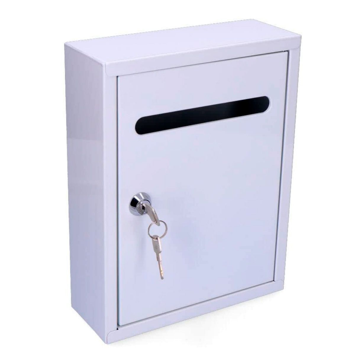 GENERICO - Buzon Cartas Metálico Llaves Seguridad Correspondencia