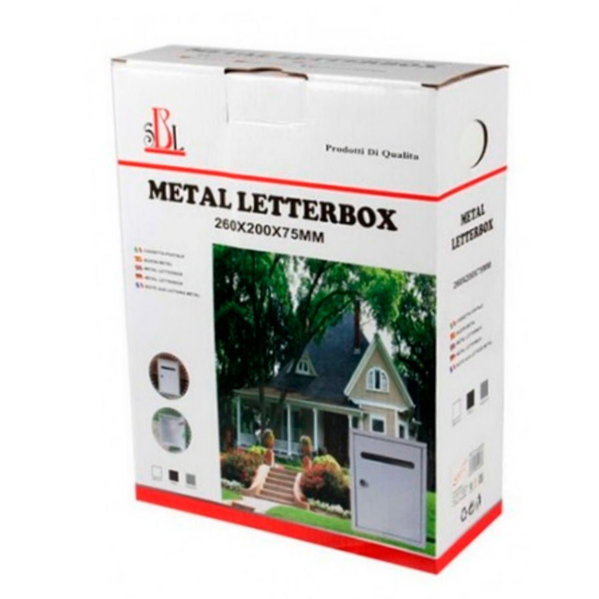 GENERICO - Buzon Cartas Metálico Llaves Seguridad Correspondencia