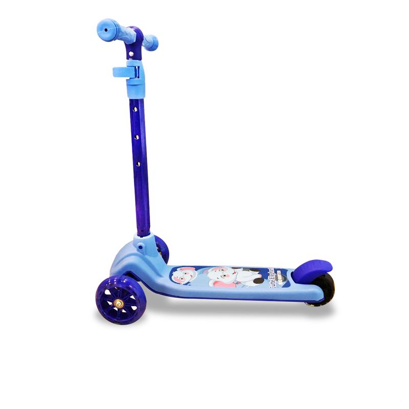 PUNTO STORE - Scooter De 3 Ruedas Diseño Elefante Ruedas Iluminadas - PS