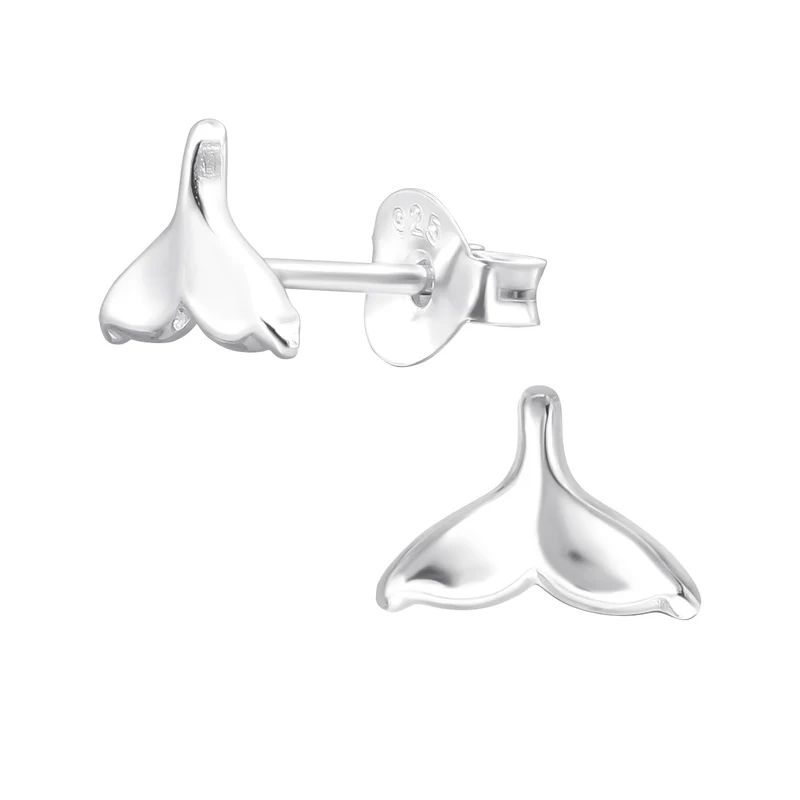 GOIA - Aros Unisex Cola de Ballena Para plata