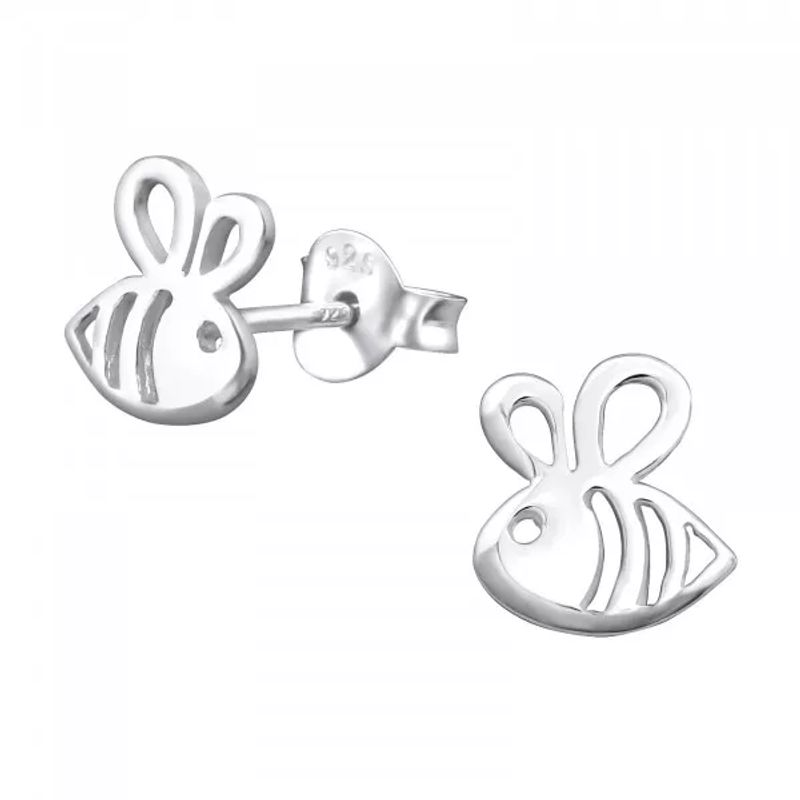 GOIA - Aros Abejita Para Niña plata