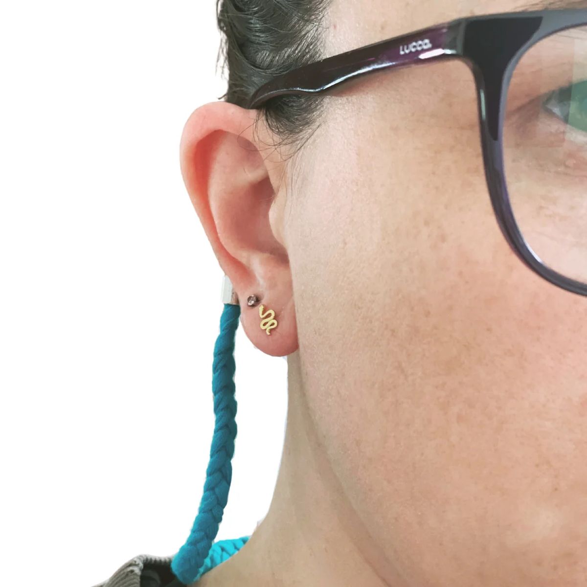 GOIA - Aros Unisex Serpiente Gold