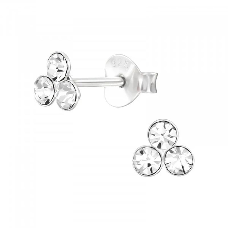 GOIA - Aros Unisex de 3 Circones Silver