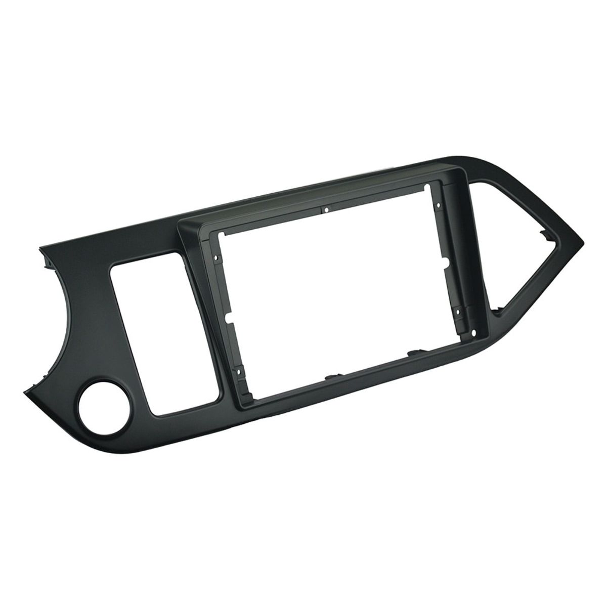 GENERICO - Adaptador Bisel Radio Kia Morning 2011-2017 9pul Karvas