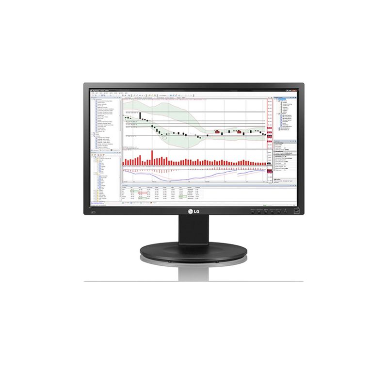 LG - LG Monitor Pivote Ips 24 Pulgadas Full Hd 60 Hz 24mb35ph