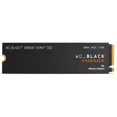WESTERN DIGITAL - SSD BLACK SN850X 4TB NVMe M2 2280 PCIe 40