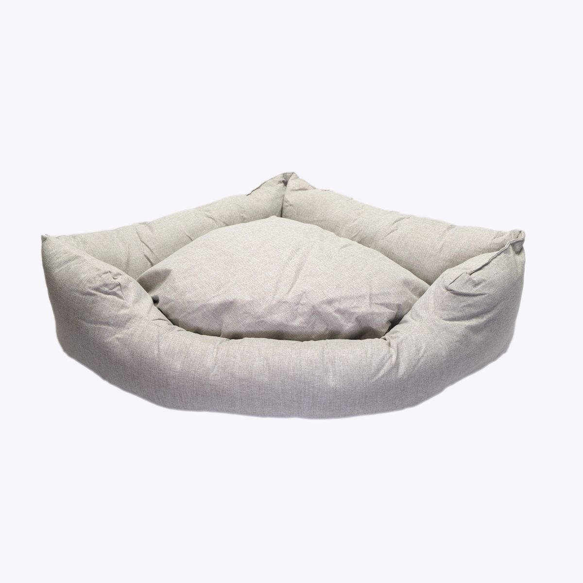 GENERICO - CAMA mascota triangular 60cm reversible verano invierno