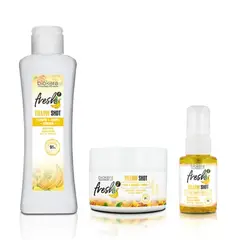 SALERM - Yellow Shot Shampoo - Mascarilla Y Serum Banana