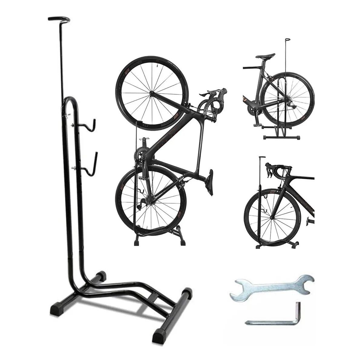 KUANGYE - Soporte Estacionamiento De Bicicleta Vertical Bicicletero