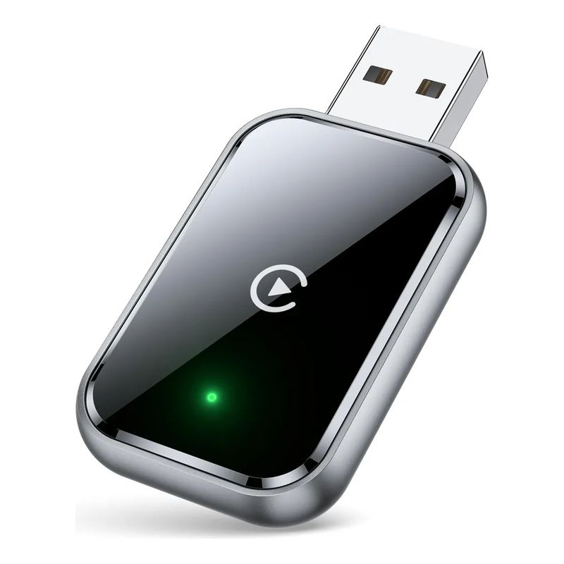 PUREPOWER - Adaptador Inalámbrico Carplay Para iPhone Y Android Auto