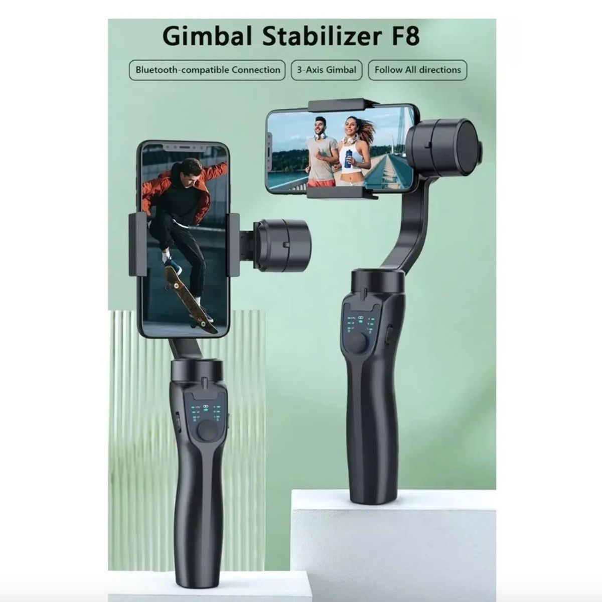 GENERICO - Estabilizador De Celular Soporte Gimbal Estabilizador Camara
