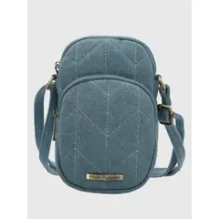 HUSH PUPPIES - Cartera Textil Mujer Jesse Cross Azul