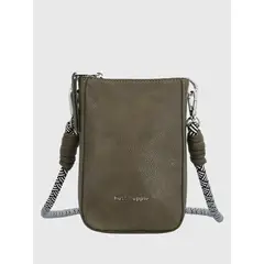 HUSH PUPPIES - Cartera Ecocuero Mujer Cordy Cross Verde