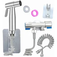 Juego Completo Llave Bidet Ducha Arabe Para Wc Envios