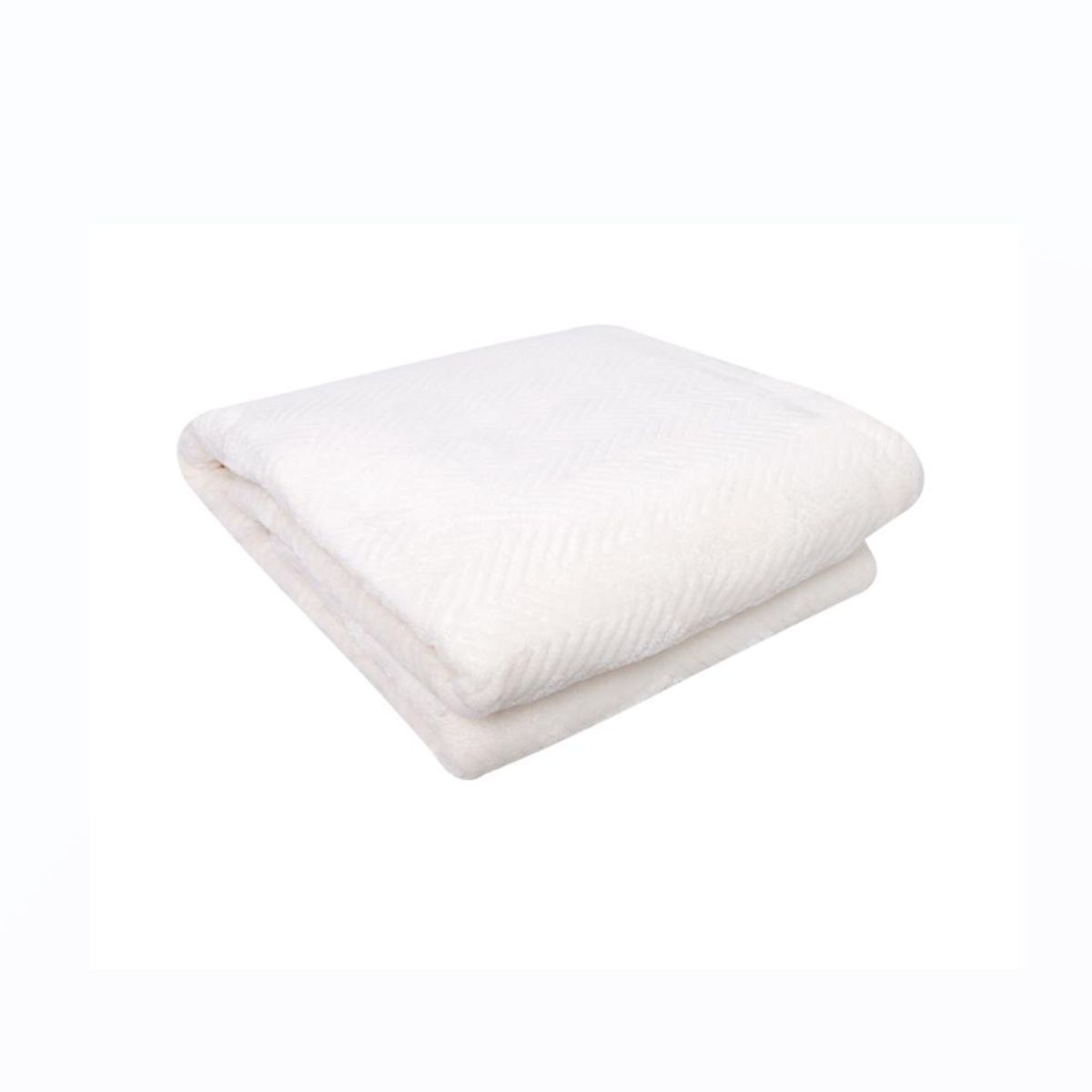 GENERICO - Manta Firenze Palermo - 150x130 Cm Liso Blanco