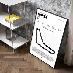 GENERICO - Cuadro Formula 1 Monza Italia Grand Prix