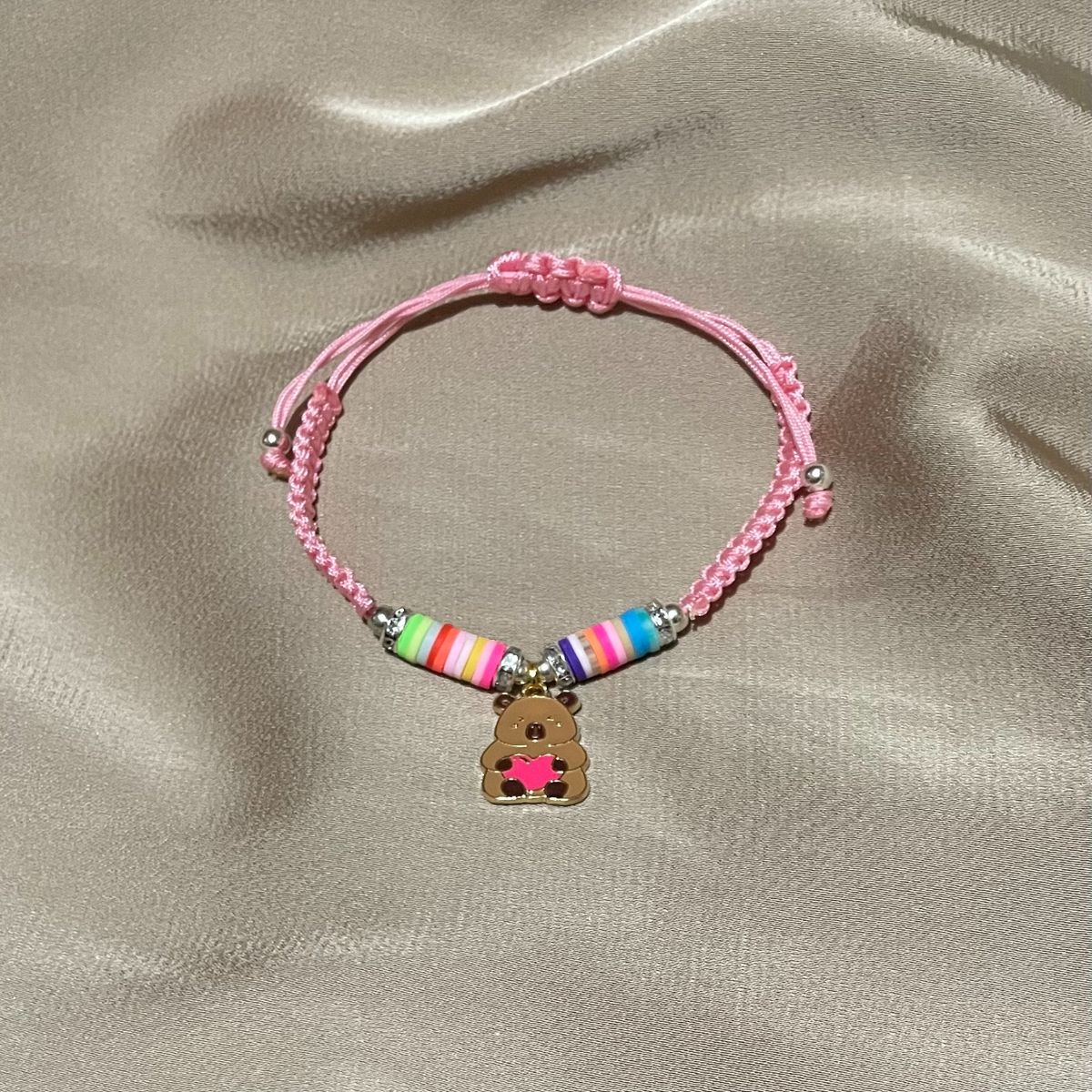 GENERICO - Pulsera Rosado Capibara