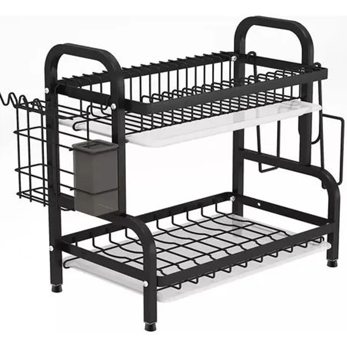 GENERICO - Secador Escurridor De Loza Platos 2 Niveles