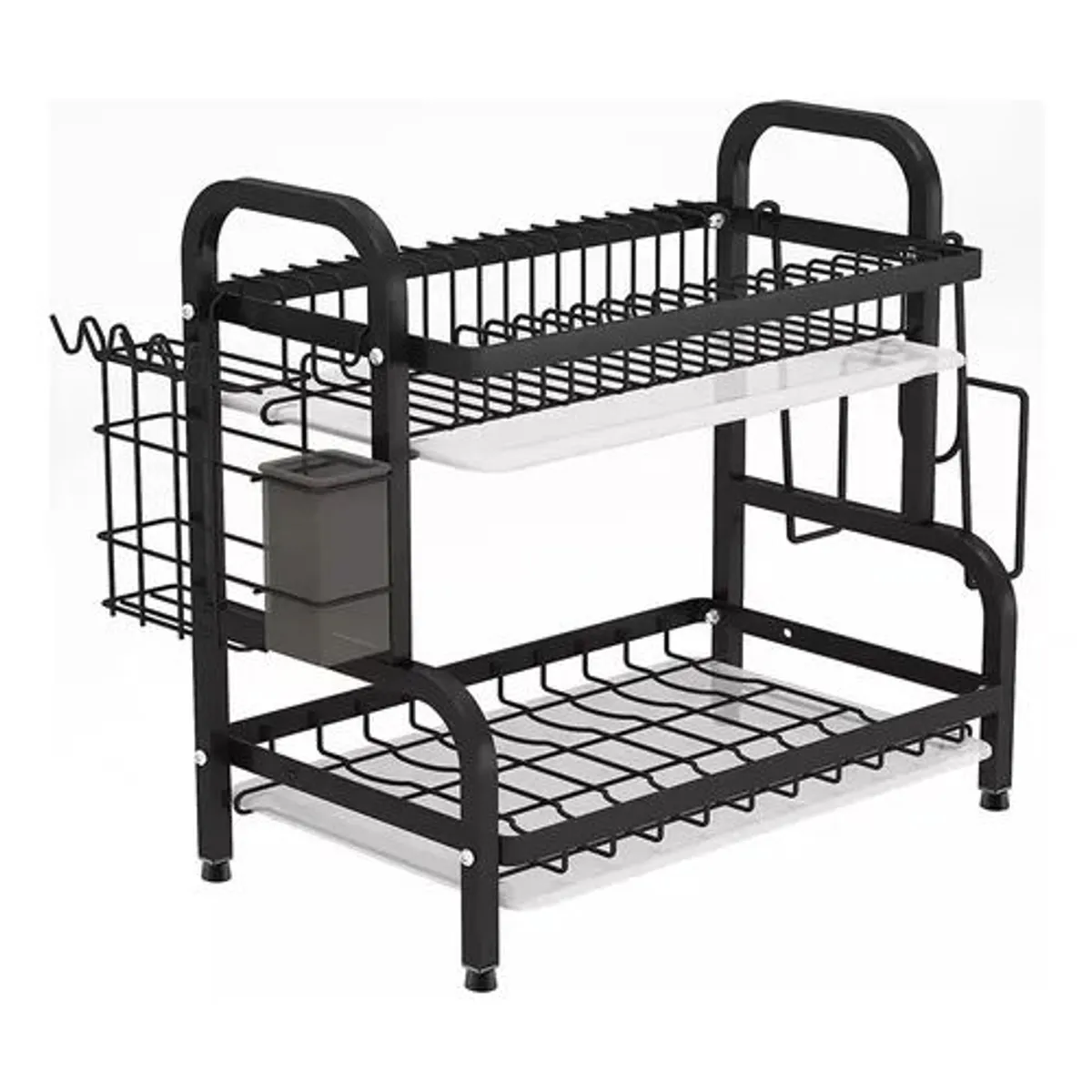 GENERICO - Secador Escurridor De Loza Platos 2 Niveles