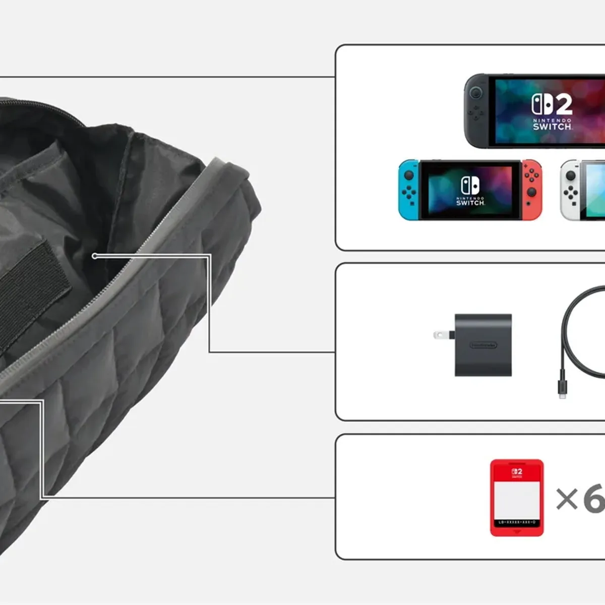 HORI - Estuche Para Nintendo Switch 2 Marca Hori