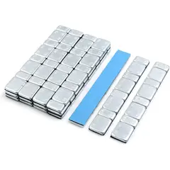 KUANGYE - Contrapeso Adhesivo P Balanceo/ Plomo 100 Unidades 5/10grs