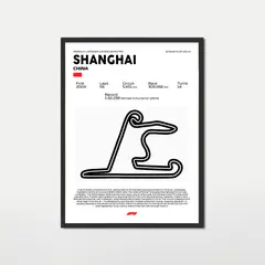 GENERICO - Cuadro Formula 1 Shanghái China