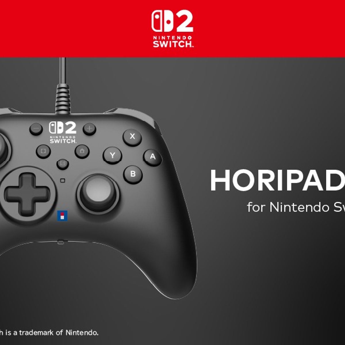 HORI - Control HoriPad Turbo Para Nintendo Switch 2 Marca Hori