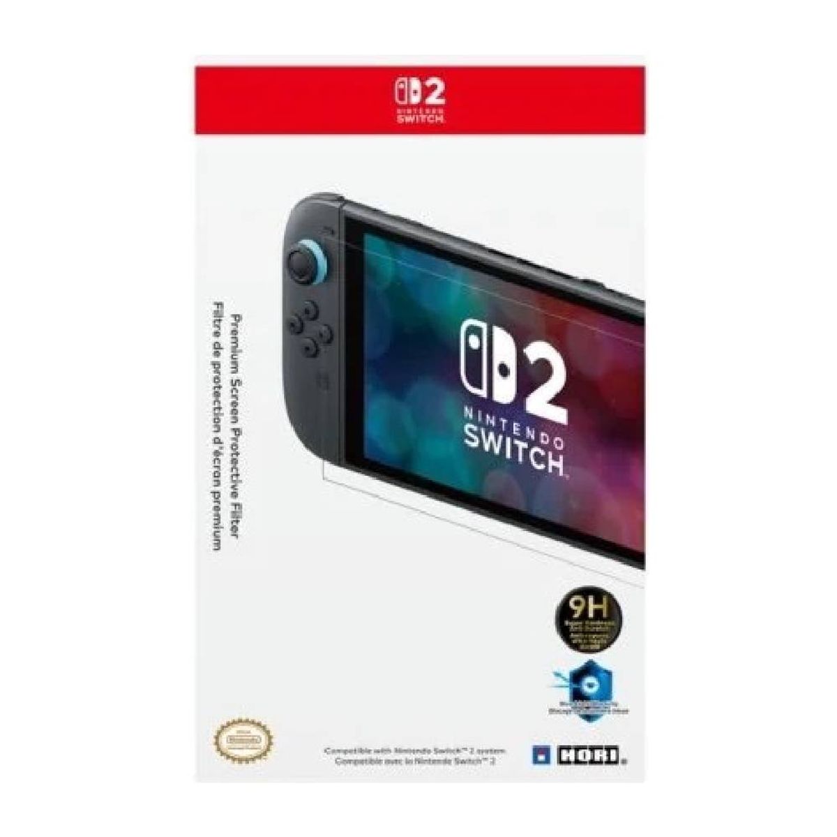 HORI - Protector De Pantalla Premium Para Nintendo Switch 2 Hori
