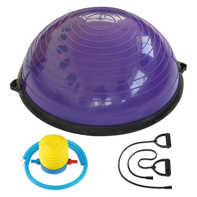GENERICO - Balon Bosu Gym Pelota Yoga Semiesfera De Resistencia 64cm