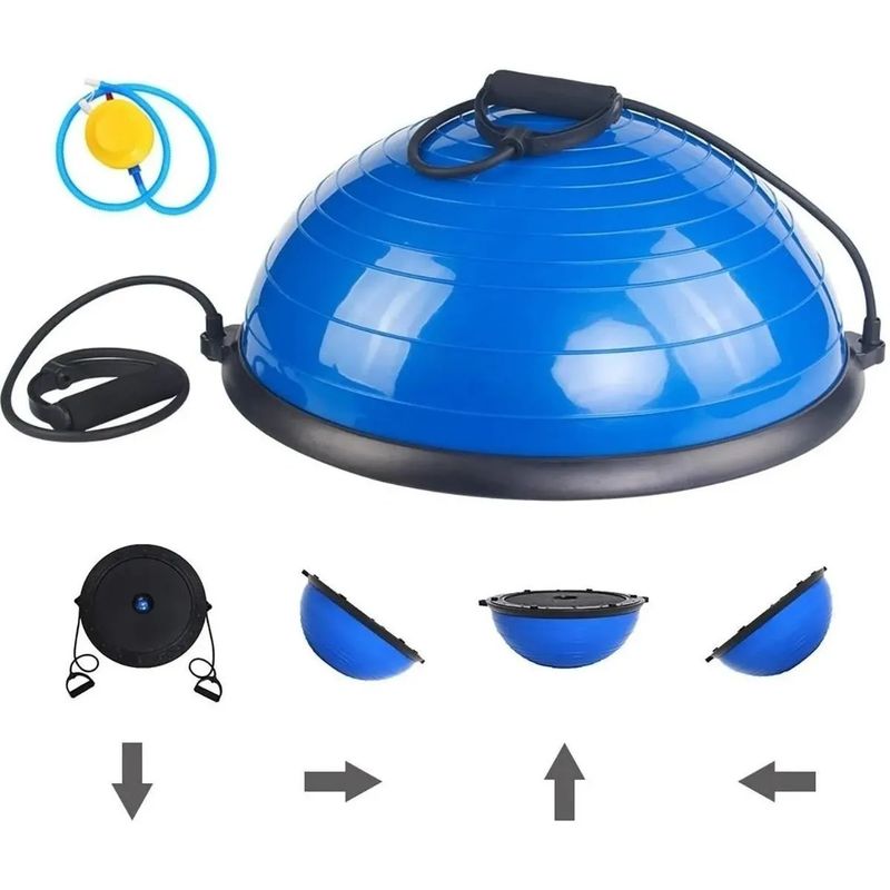 GENERICO - Balon Bosu Gym Pelota Yoga Semiesfera De Resistencia 237066