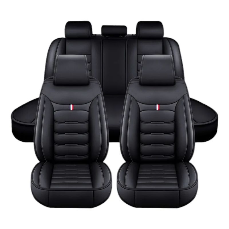 GENERICO - Kit Funda Cubre Asiento Auto Premium Luxury Con 4 Almoadilla