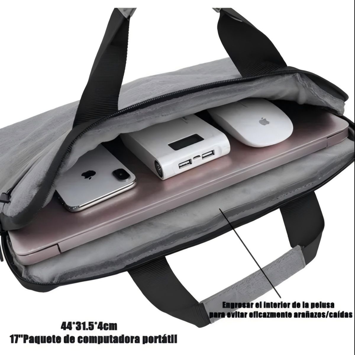 GENERICO - Bolso Ordenador Para Notebook Funda Portátil Fundas 17inch