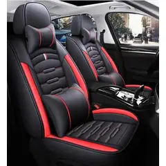 GENERICO - Kit Funda Cubre Asiento Auto Premium Luxury Con 4 Almoadilla