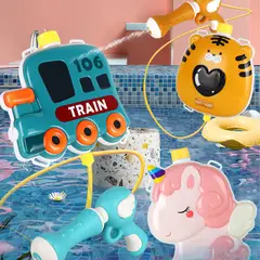 EDWINAYY - Juguete Pistola De Agua Mochila Lanza Agua Para Niños