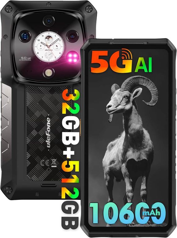 Armor 28 Pro 5G Celular, 32GB+512GB, 10600mAh