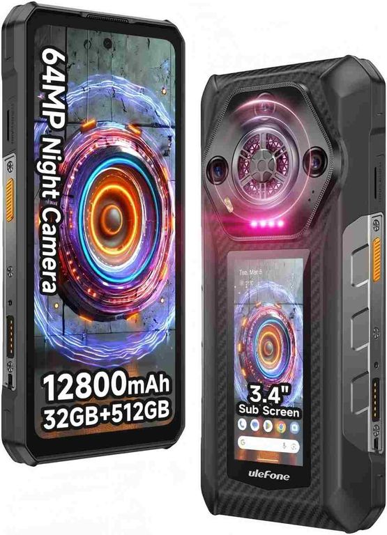 Armor 30 Pro 5G Celular, 32GB+512GB, 12800mAh, NFC