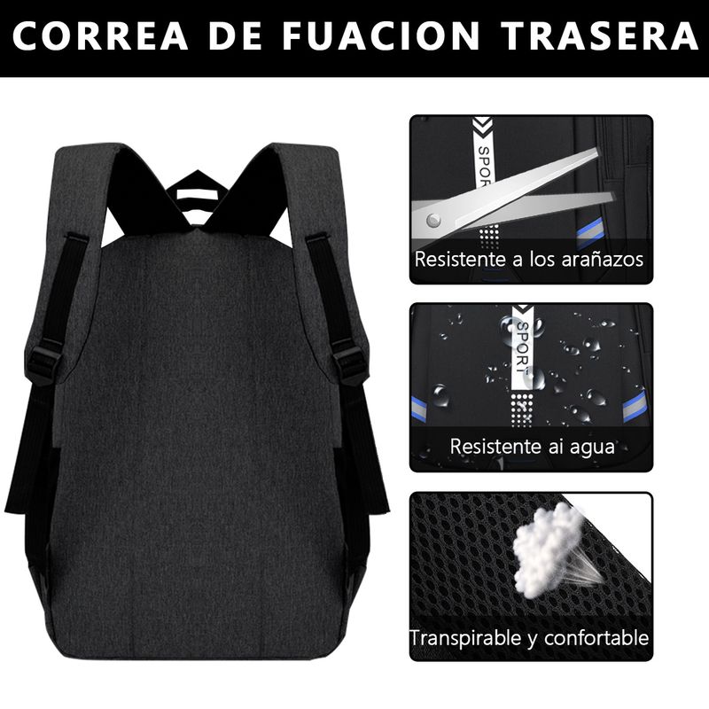 SUPERCENTER - Mochila Para Computadora Bolso De Viaje Impermeable Mochila