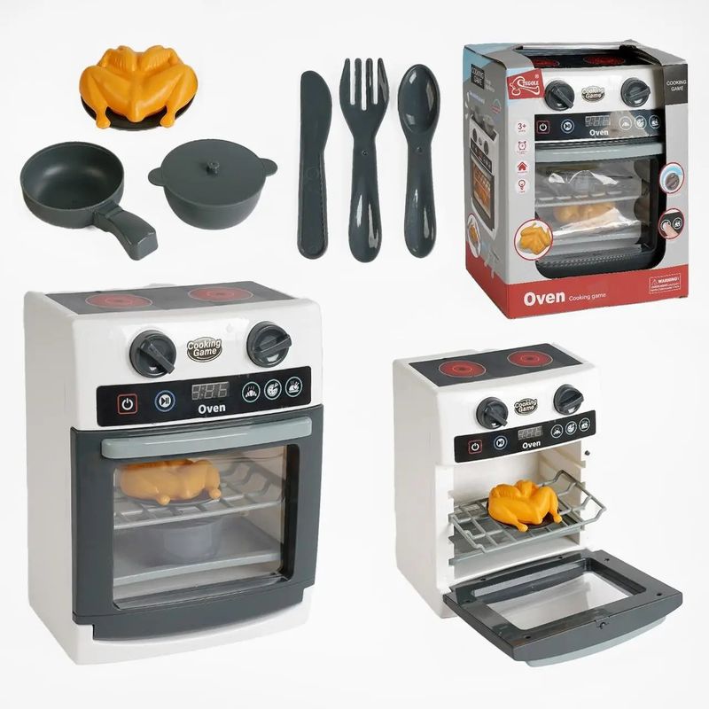 TATEE - juguete para cocina casitas horno niños Trae pollo asado
