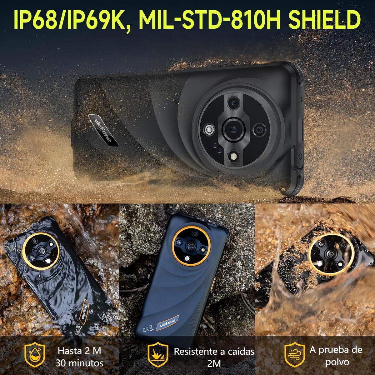 ULEFONE - Ulefone Armor X31 Celular 12GB+128GB NFC Android14