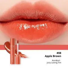 ROM&ND - Tinta Labial JUICY LASTING TINT - 08 APPLE BROWN