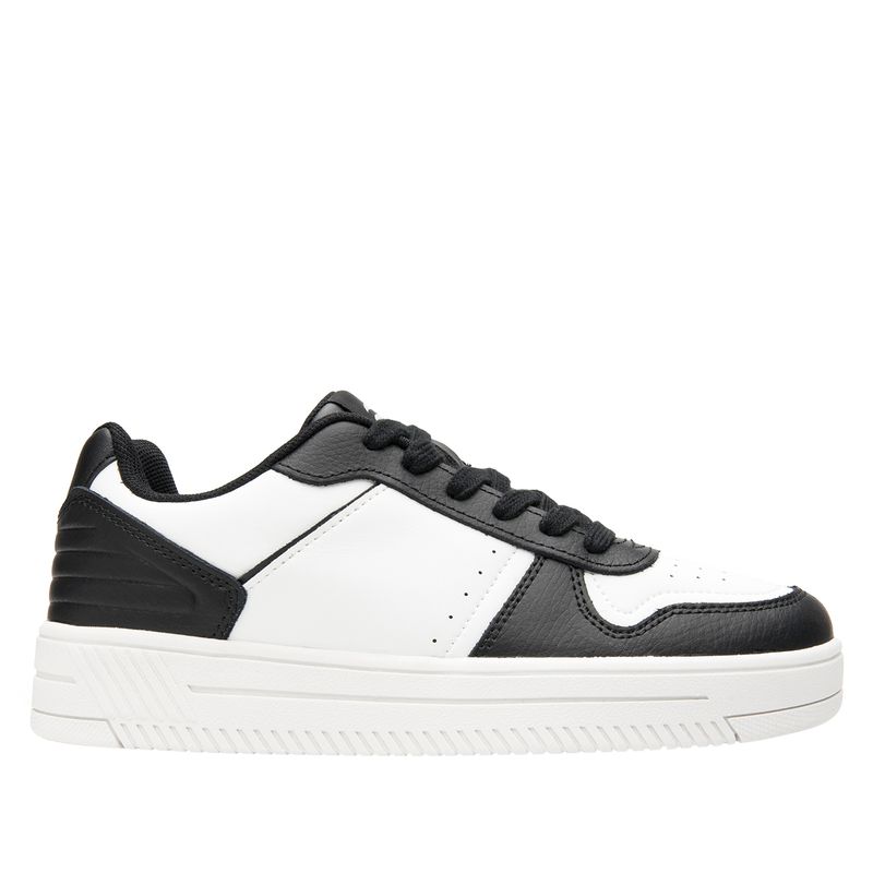 FLEXI - Zapatilla Mujer Inna 131604 Blanco y Negro Flexi