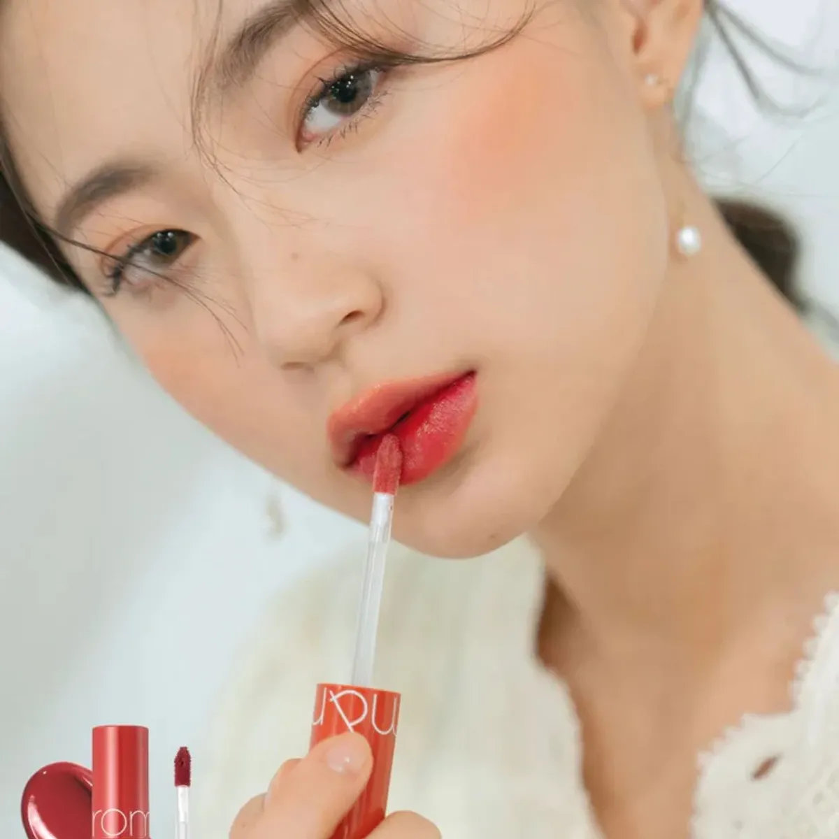 ROM&ND - Tinta Labial JUICY LASTING TINT - 09 LITCHI CORAL